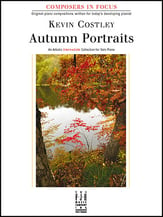 Autumn Portraits piano sheet music cover